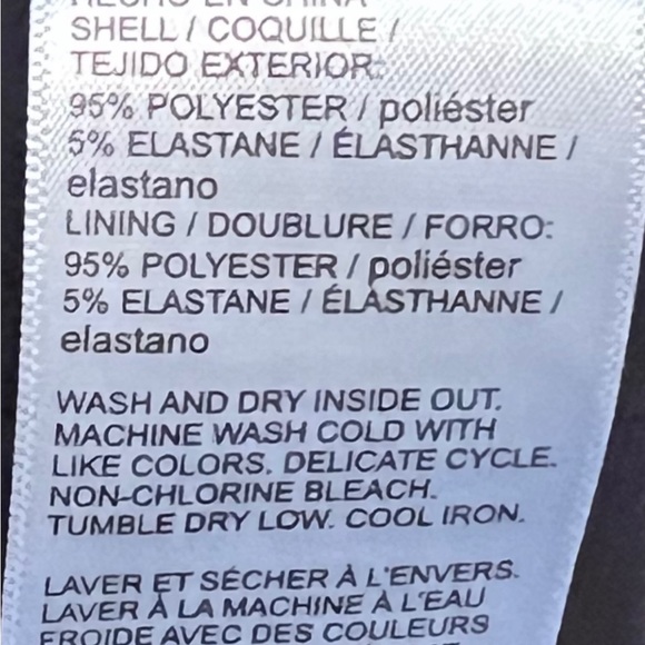 NWOT Rafaella animal print, long sleeve turtleneck Top SzM - Picture 9 of 9